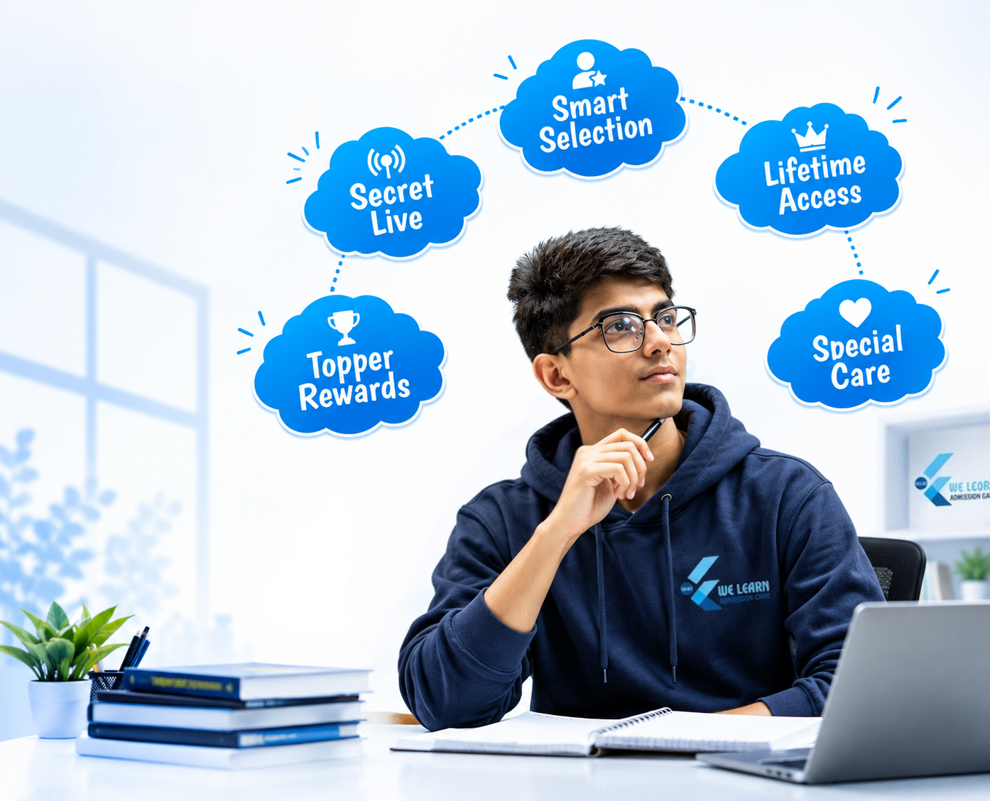 We learn cover image